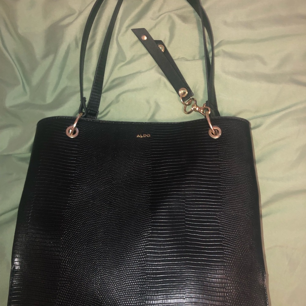 Good condition black Aldo tote bag